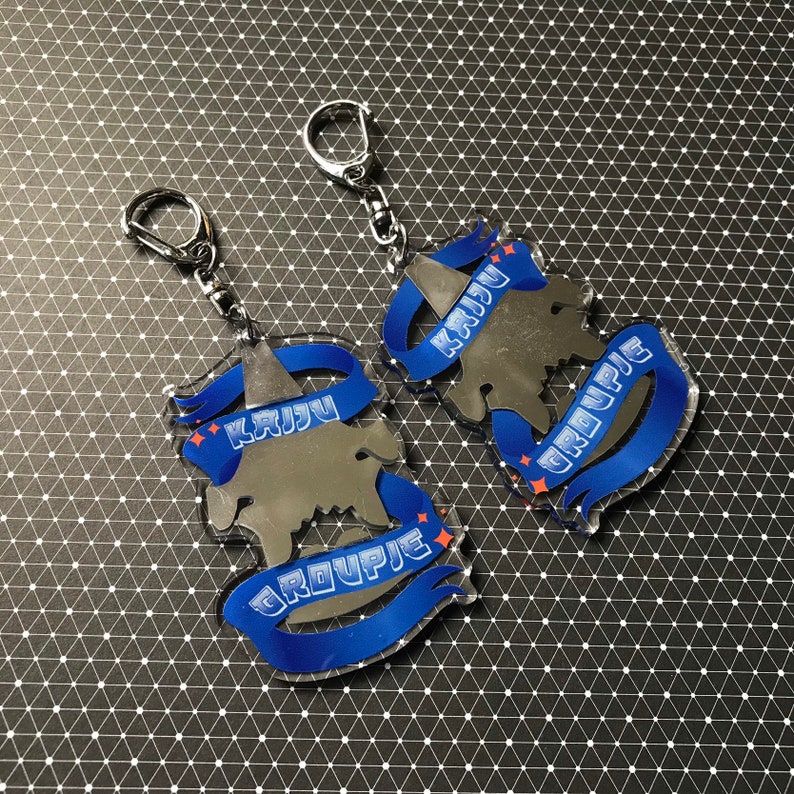 Double-sided Foil Kaiju Kill Count Pacific Rim Charm Keychain | Etsy