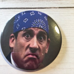 the office Prison Mike Magnet, Pin Or Pocket Mirror