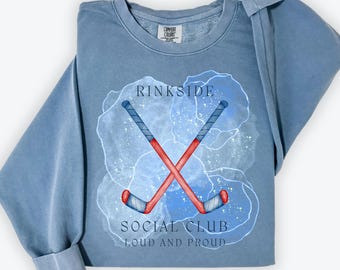 Hockey PNG File, Ringside, Social Club, Transparent PNG File for Sublimation, Hockey Mom, PNG, sports png, Sports mom, loud and proud
