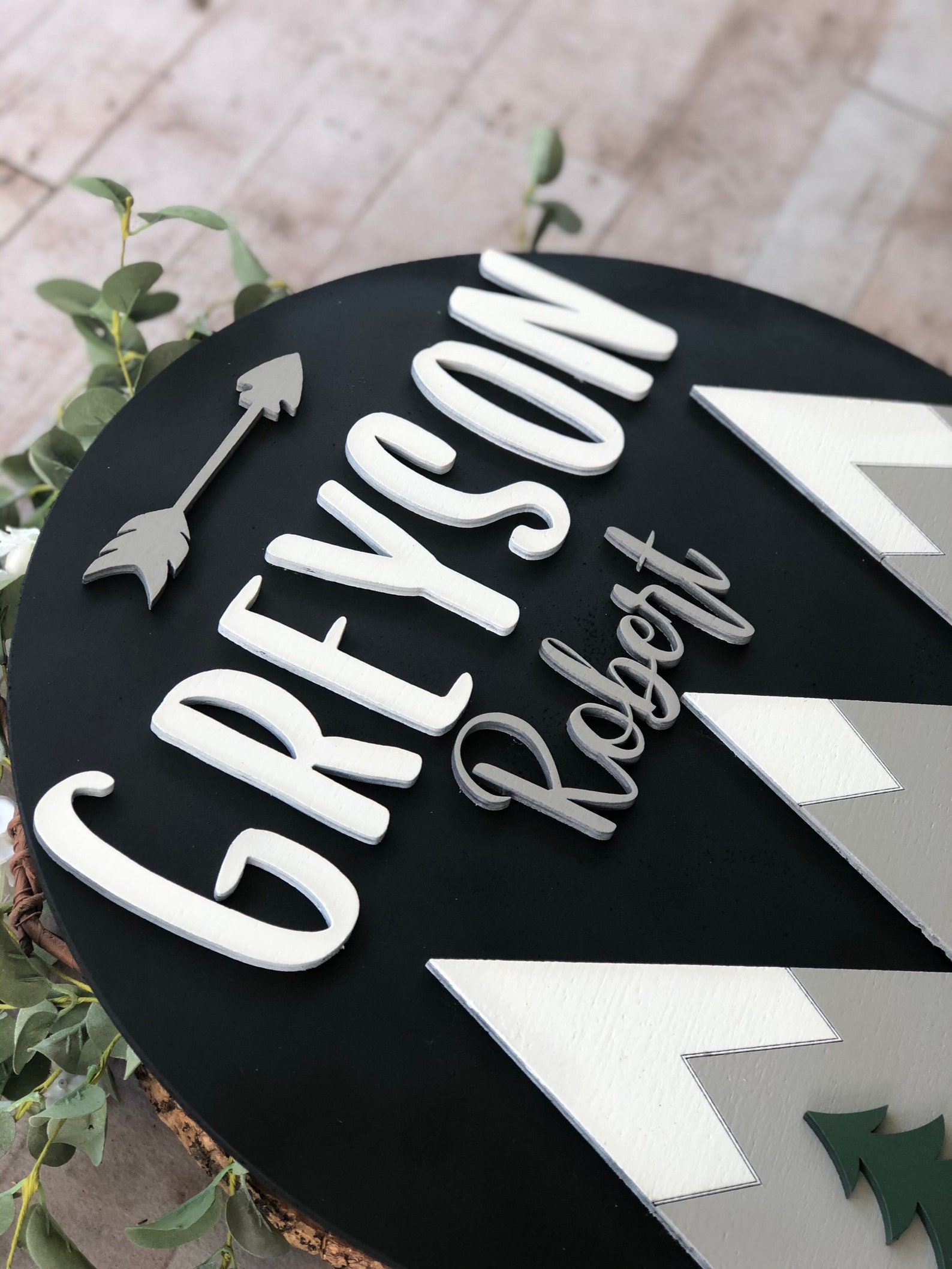 3D Personalized Nursery Wood Sign: Explorer Theme Decor - Etsy