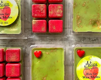 cires fondantes Mean One | Bonbons aux pommes vertes | Parfum des Fêtes de Noël