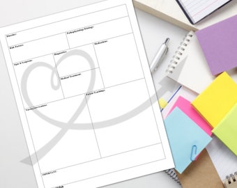 MedSurg Note Template (iPad Pro Friendly)