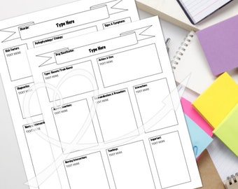MedSurg and Pharmacology Note Template (EDITABLE)