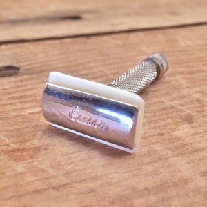 Maquinilla de afeitar de seguridad Emir Mini vintage de los años 50 - Barbería - Peluquería