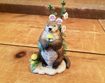 groundhog figurine