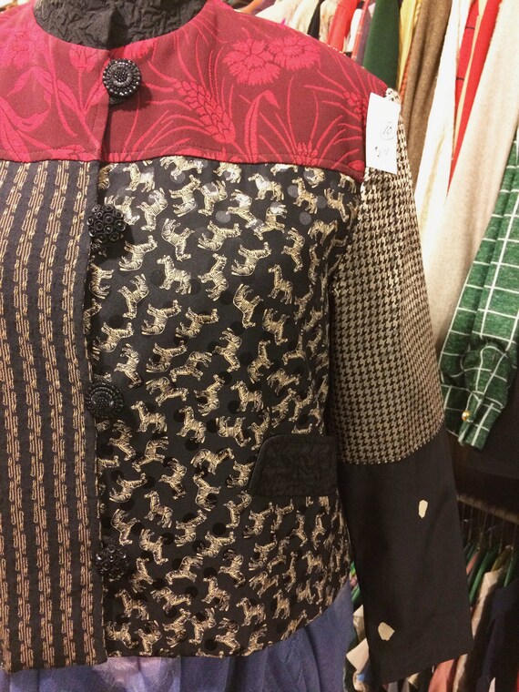 ジャケット/アウター vintage MULTI PATTERN CHINA JACKET