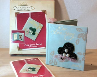 OUR LOVE STORY Hallmark Keepsake Ornament 2003 - New in Box