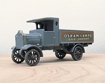 VINTAGE 1957 Lesney Models of Yesteryear No.6 - A.E.C. 1916-1921 Lorry - OSRAM LAMPS