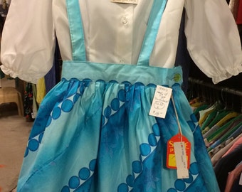 Suéter azul vintage para niño de los años 50 (solo suéter, camisa no incluida) - Sin usar