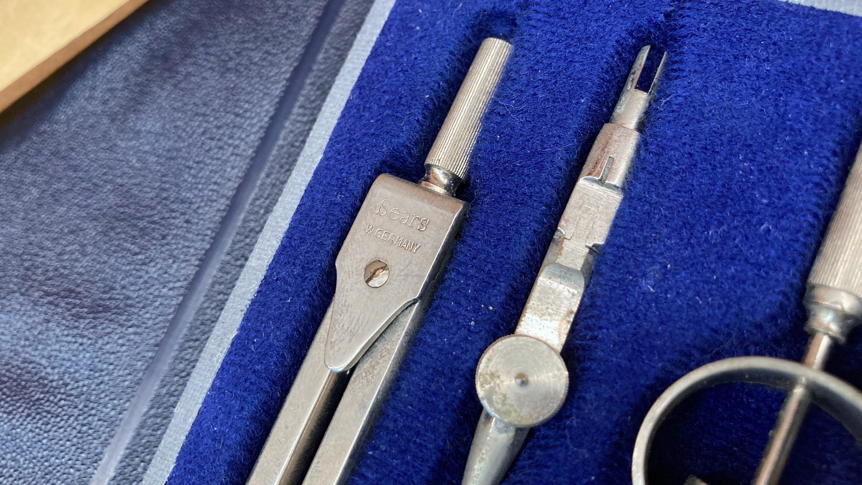 Vintage Sears Drafting Set #608.5124.2 Made in Germany