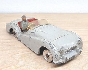 VINTAGE Dinky Toys - TRIUMPH TR2 TOURING Car - c.1958-61
