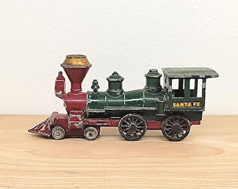 VINTAGE 1959 Lesney MODELS of YESTERYEAR No.13 - American Loco 4-4-0 - Santa Fe Decals