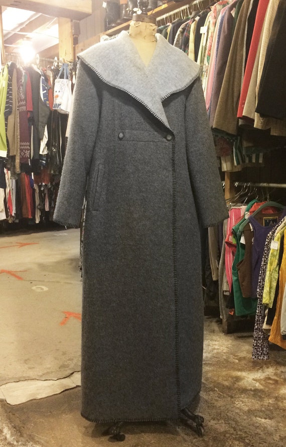 full length fleece coat