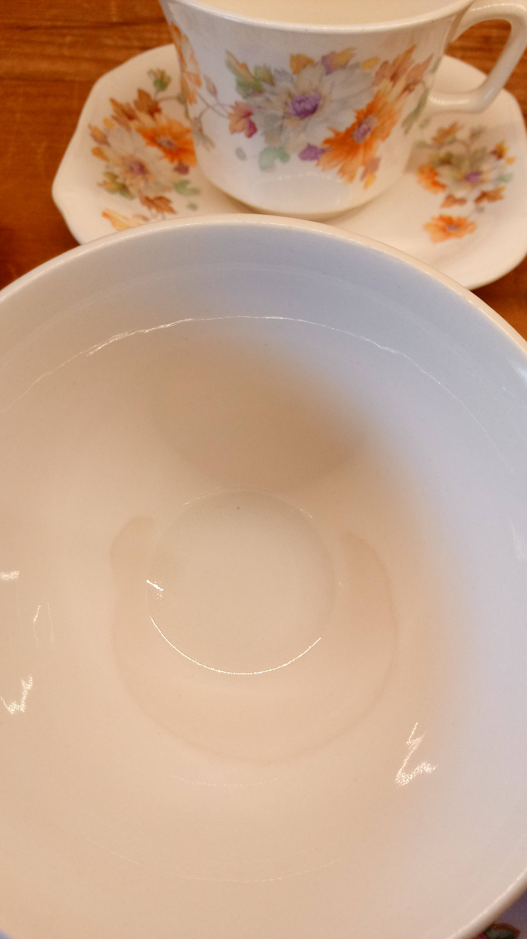 6 Odd Tea Cups and Saucers Mad Hatter Pottery Vintage Etsy