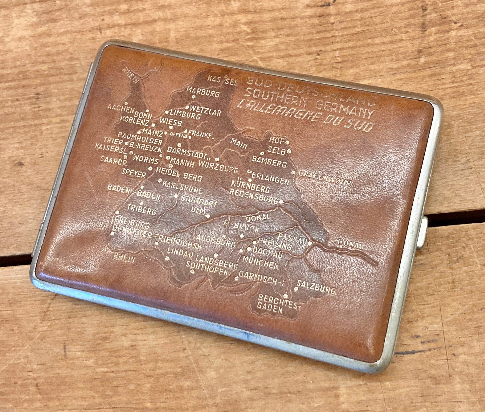 Handmade Antique Silver Embossed Angel Cigarette Case – Urban Metal Designs