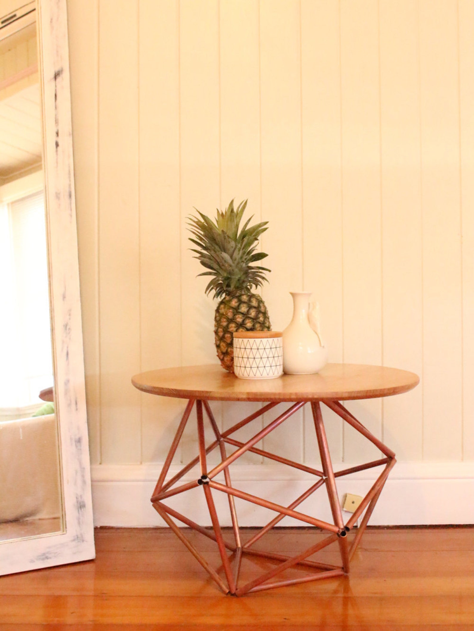 CONSTABLE Copper Himmeli Side Table Etsy Australia