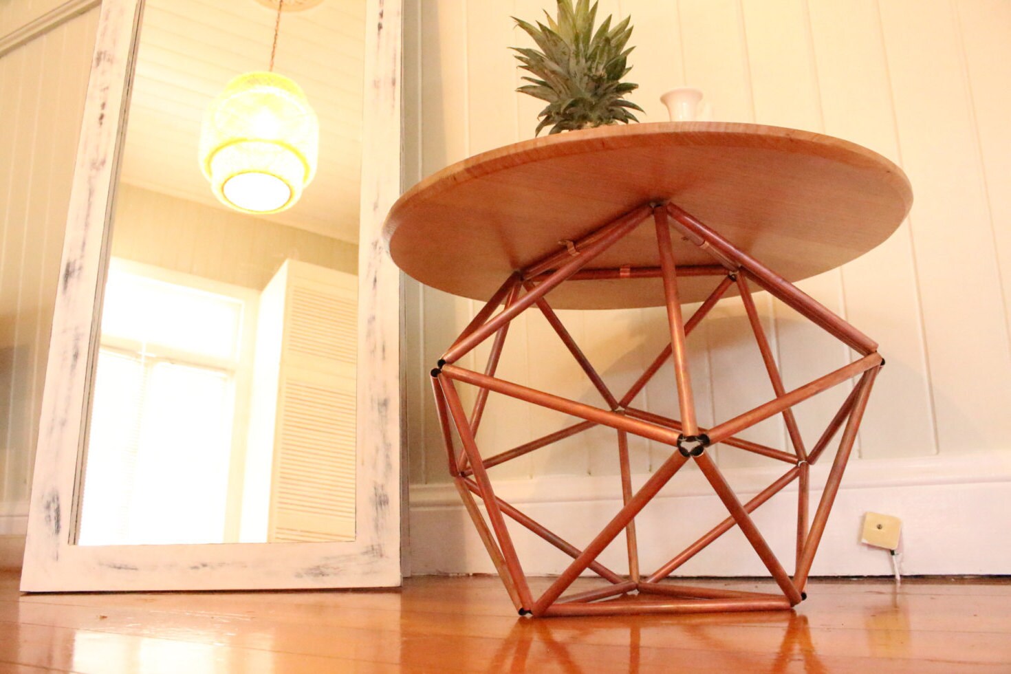 CONSTABLE Copper Himmeli Side Table Etsy Australia