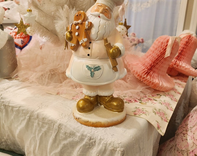 Pink Gingerbread Christmas Tree, Tabletop Christmas Tree, Gingerbread