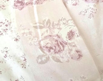 Rachel Ashwell King Comforter Set, Pink Rose Floral Shabby Chic Bedding