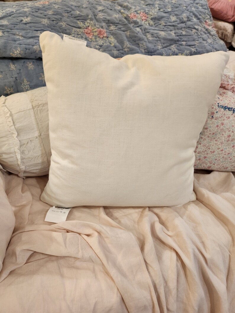 Haunted House Pink Pillow