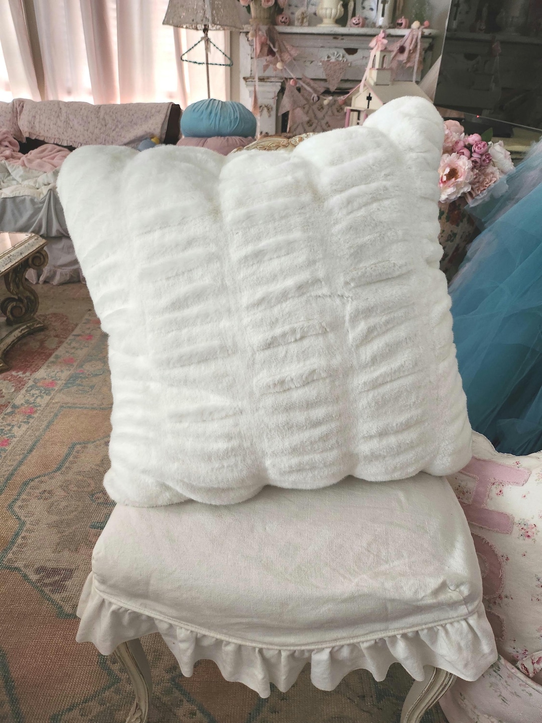 Rare Retired Rachel Ashwell Plush Pillow, Shabby Chic Decor - Etsy