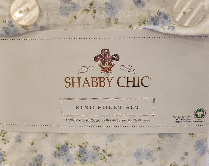 Simply Shabby Chic Pink Embroidered Hem Full Sheet Set – 100% Cotton By Rachel Ashwell