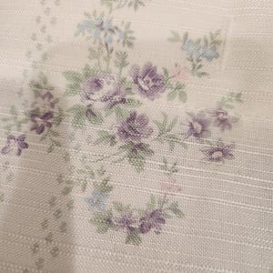 4 Panneaux De Rideaux Rachel Ashwell Shabby Chic - Imprimé Fleurs Et Baies, Coton Non Doublé, Poche à Tringle, Neufs