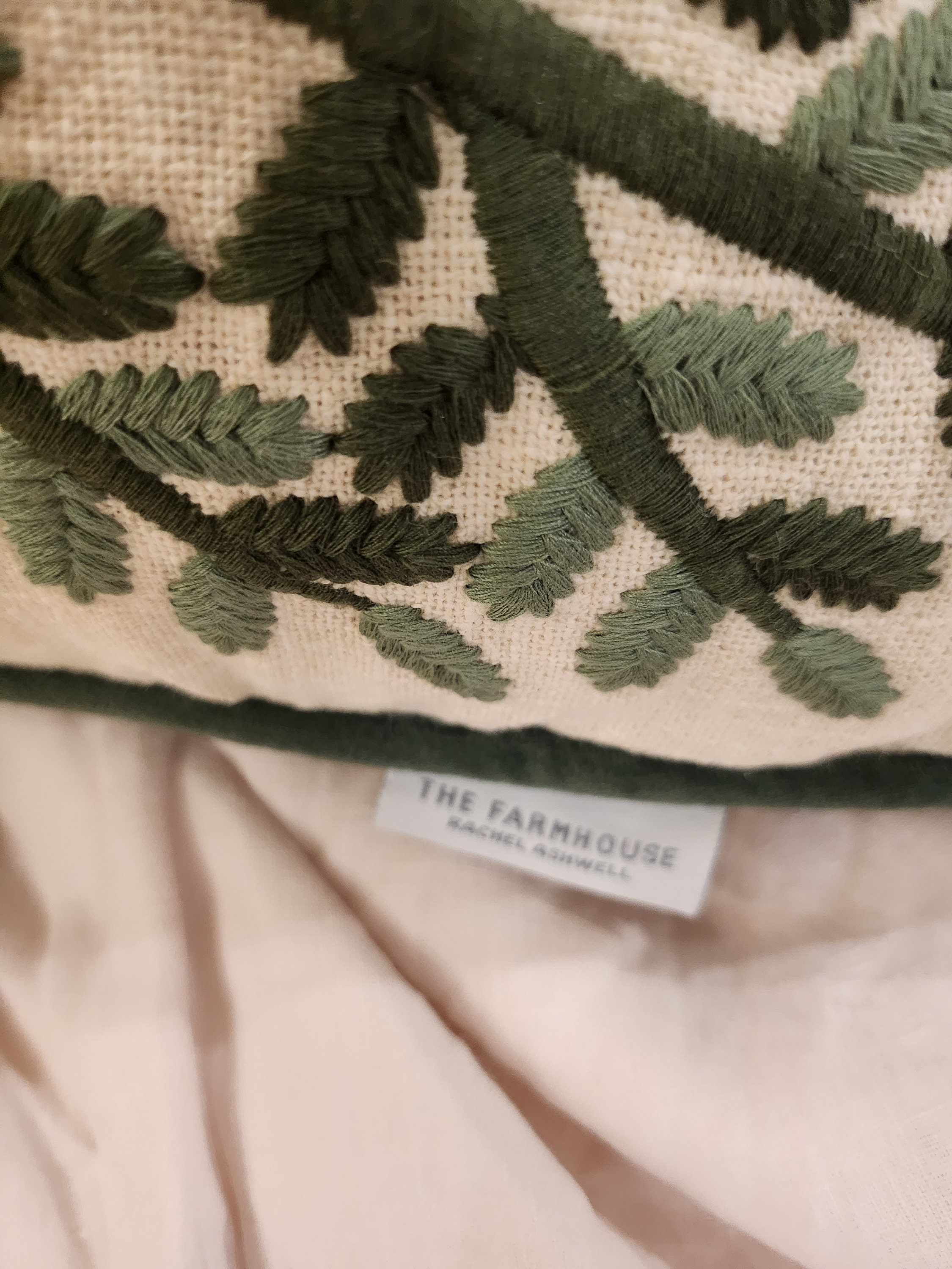 Rachel Ashwell Christmas Tree Throw Pillow Shabby Chic Farmhouse ...