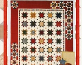 Quilt Pattern for Baby Boy Men More Simply Scrappy Stars Pillow Table Runner Wall Hanging Crib Baby Lap Twin Beginner Quilt-Patchwork PDF
