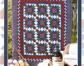 Quilt Pattern Caridnal Points for Men, Boys and More-Block Quilt Pillow Table Runner Wall Hanging Crib Baby Double Twin Queen King Quilt PDF