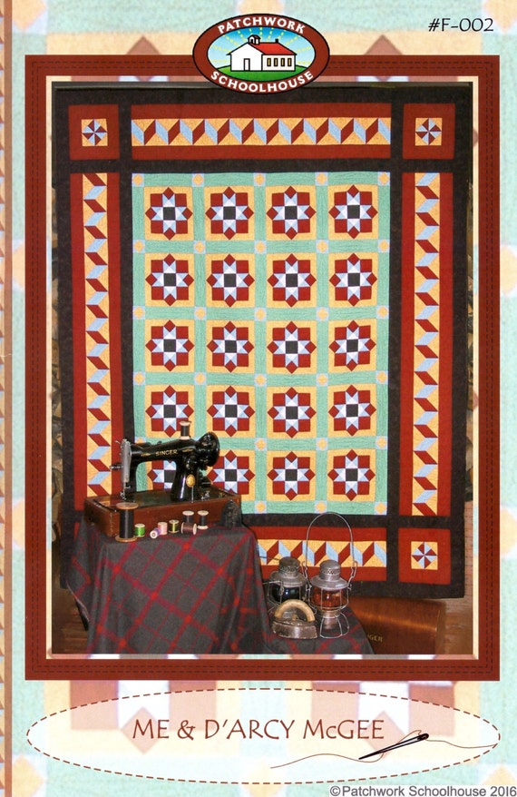 Quilt Pattern For Men Or Baby Boy Me D Arcy Mcgee Etsy