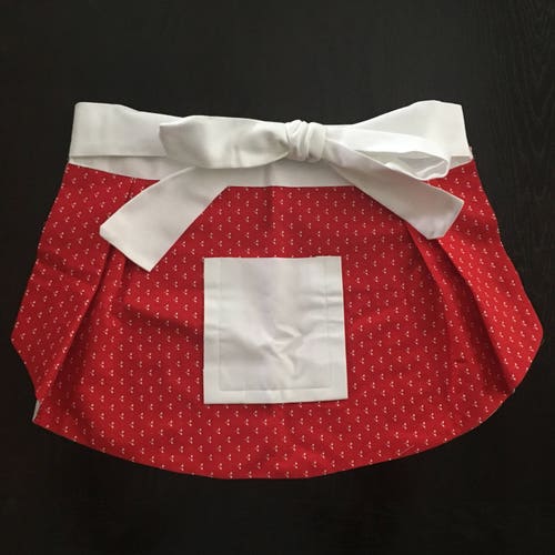 Girl's Little Red Apron