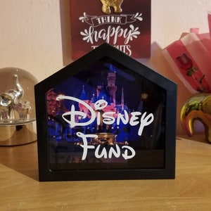 Disney Fund Shadow Box Bank