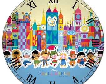 Small World Clock Etsy