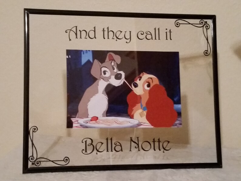 Lady And The Tramp Floating Frame Image 0