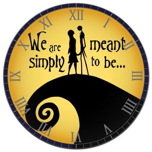 Jack and Sally Clock