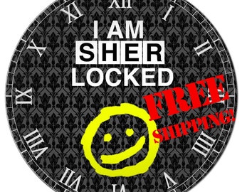 I Am Locked Wallpaper Sherlock Wallpapers Etsy