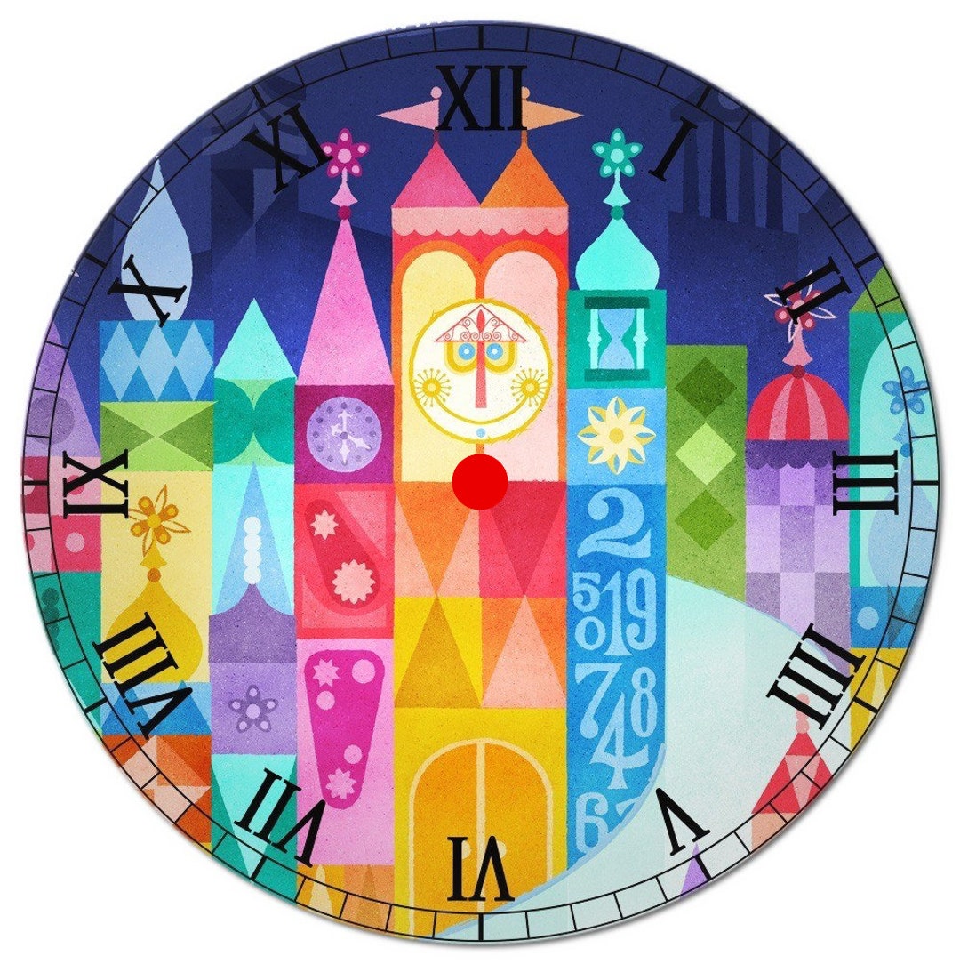 Small World Clock Etsy