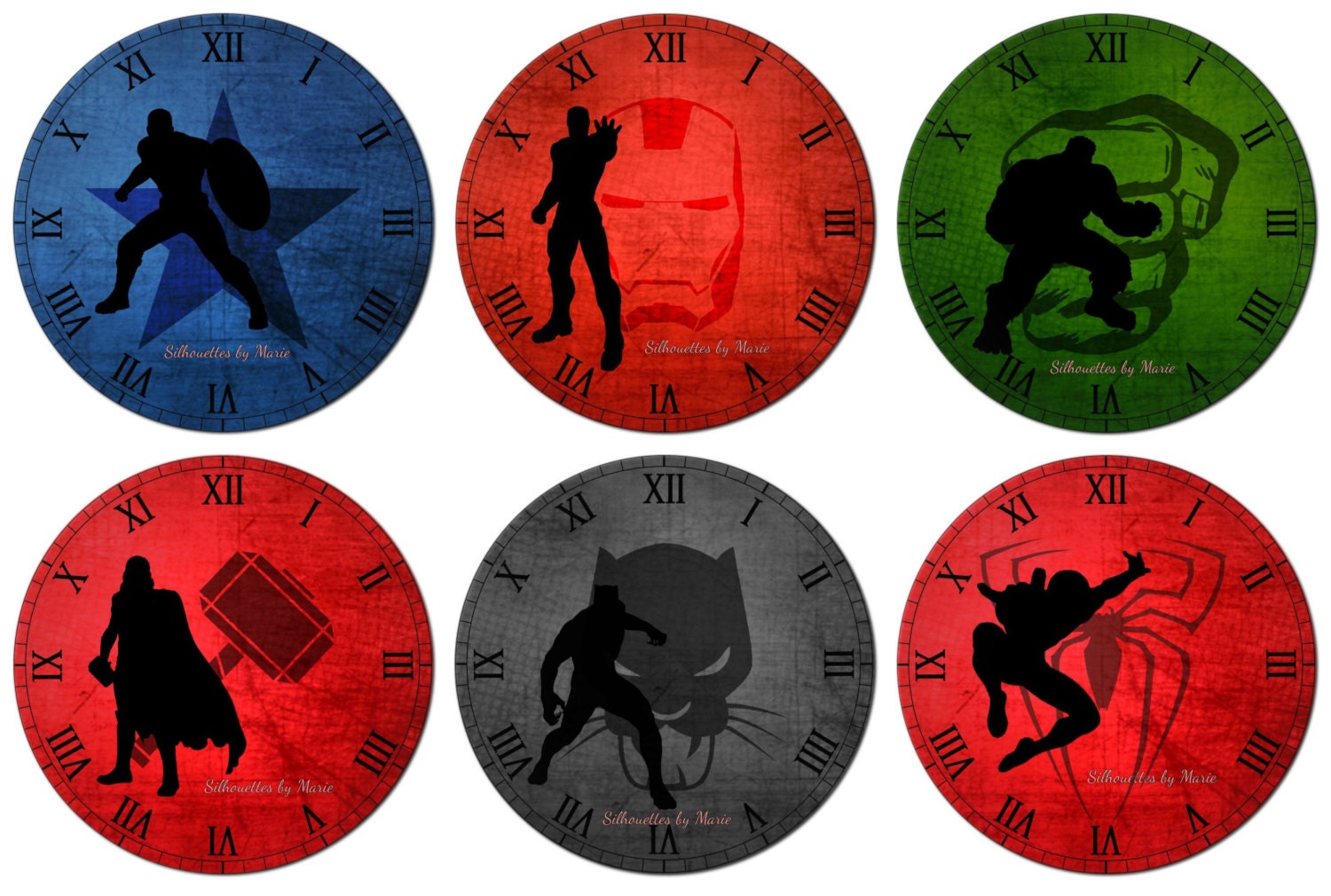 Sentient Clock Marvel Avengers Clock - Etsy