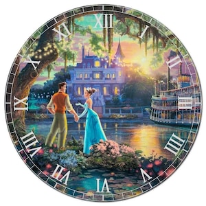 Princess and the Frog Clock