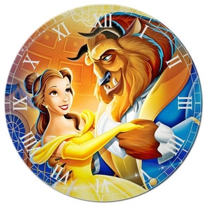 Beauty and the Beast Clock