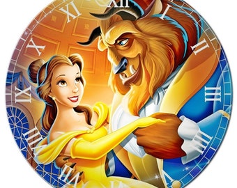 Beauty and the Beast Clock