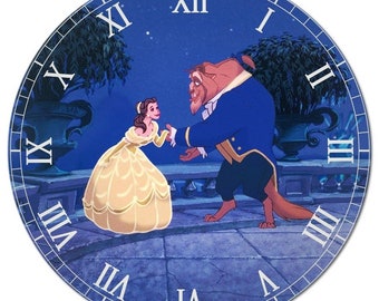 Beauty and the Beast Clock