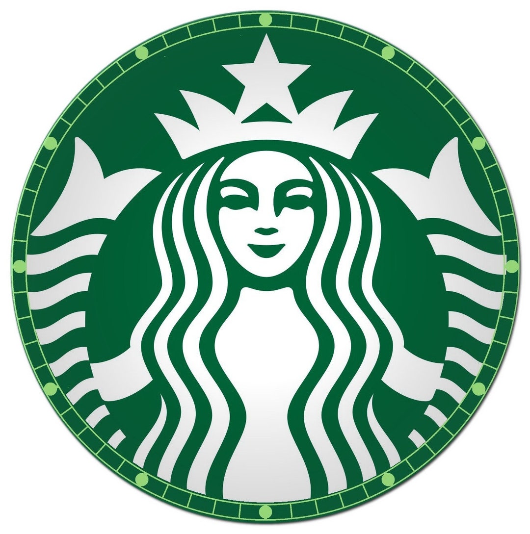Starbucks Clock Etsy