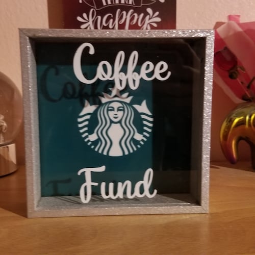 Coffee Fund Bank color Options Etsy