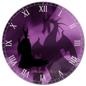 Maleficent Clock