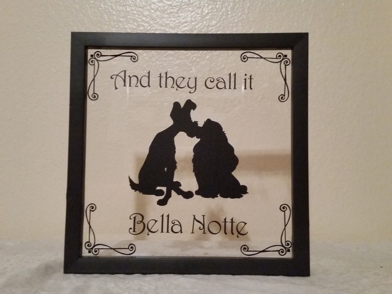 Lady And The Tramp Floating Frame