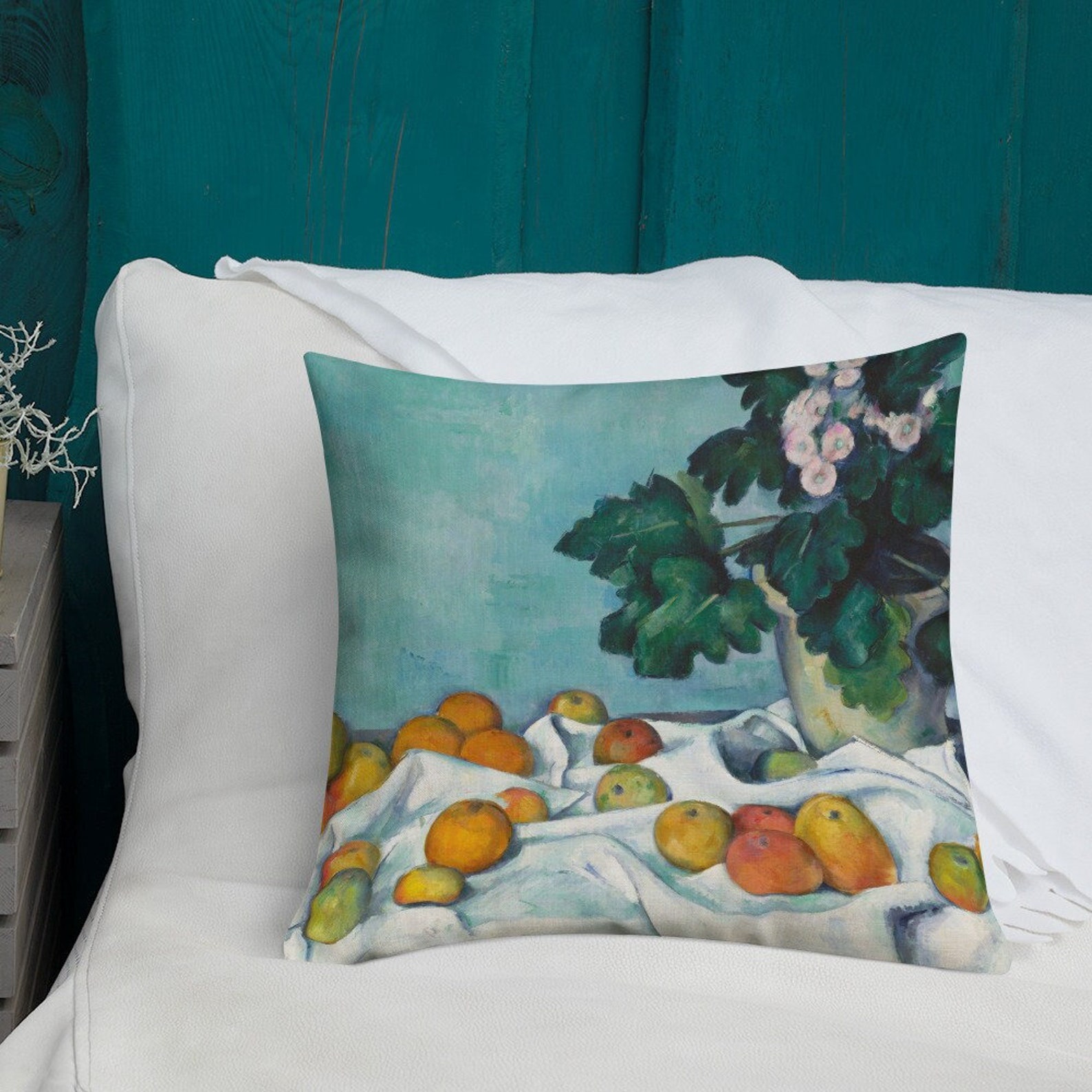 Cézanne Still Life With Apples and a Pot of Primroses - Art-inspired ...