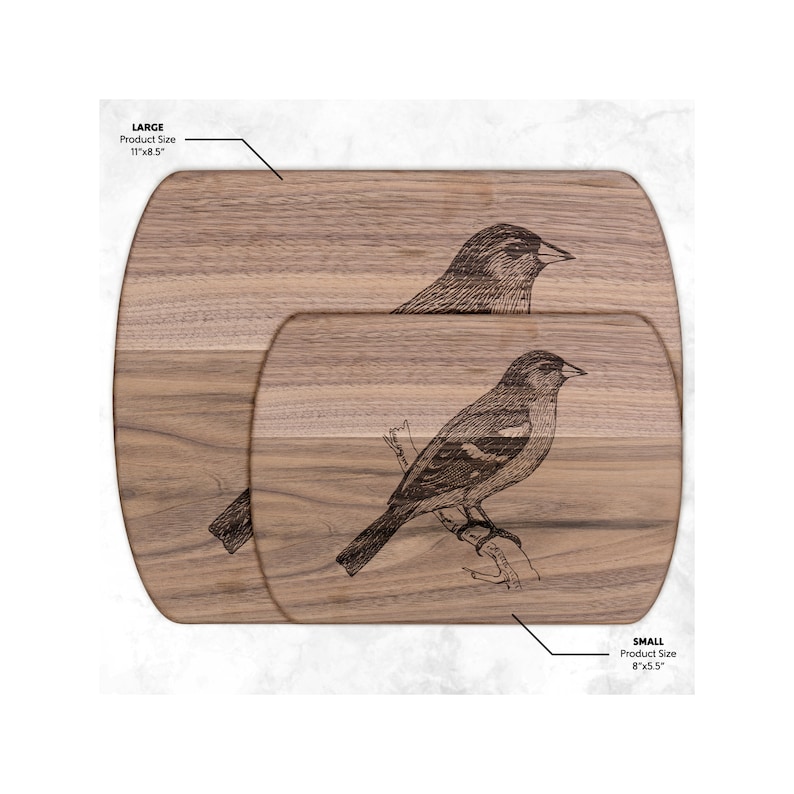 RachelBeesArtHive Finch Cutting Board - Thumbnail 4
