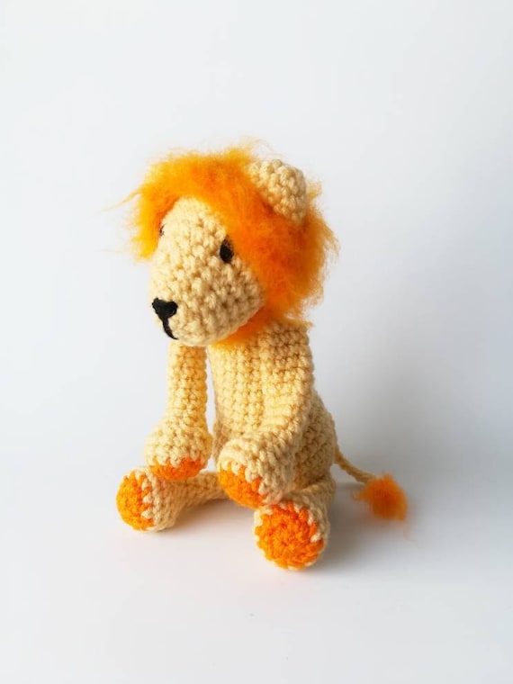 stuffed baby lion